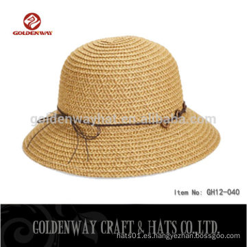 Moda damas beige Sombreros cubo